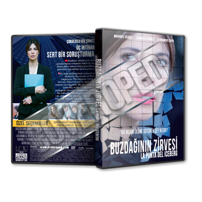 Buzdağının Zirvesi - La punta del iceberg - 2016 Türkçe Dvd Cover Tasarımı